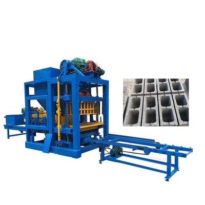 Factory Automatic Concrete Cement Interlock Paver Hollow Block Brick Making Machinery Line Manufacturer India
