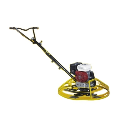 Surface Compacting Concrete Floor Smooth Walk Behind 4 Blades 960Mm Concrete Troweling Machine Float Trowel Floor Screed Turning Power Concrete Finishing Trowel