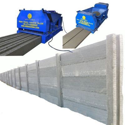 quality  Concrete Wall Fence Machine Concrete Farm Wall Panel Making Machinery With Panel And H Column Machine Wall Making Machine factory