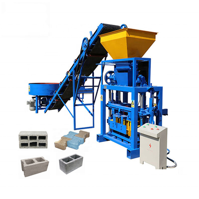 Building Material Stores QT40-1 Low Price Cheap Semi Automatic Brick Making Block Concrete Hollow Molding Machine