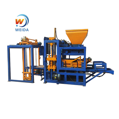 Qt4-15s Cement Concrete Hydraulic Brick Clay Interlocking Brick Machine