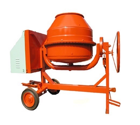 Mobile Mortar Concrete Mixer Portable Cement Mixer Capacity 350 Liter