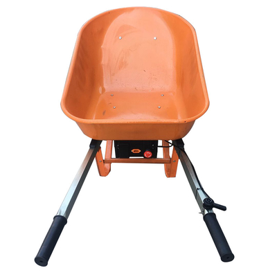 High quality metal electric motor wheel stable wheelbarrow