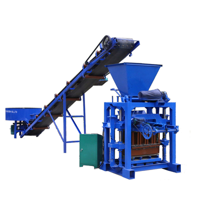 Stores QT4-35 Small Industrial Manual Cement Building Material Brick Maker Machine Concrete Hollow Block Making Machine